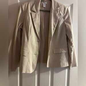 Dressbarn Beige Women's Blazer